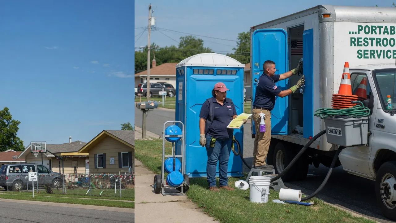 Porta Potty Rental in Pleasureville, KY near me